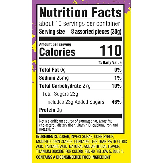 SOUR PATCH KIDS Fruits Mix Soft & Chewy Candy, Share Size, 11.03 oz - Image 4