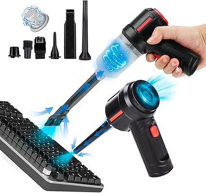 Air Duster - Computer Vacuum Cleaner - for Keyboard Cleaning